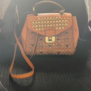 MCM München studded handbag